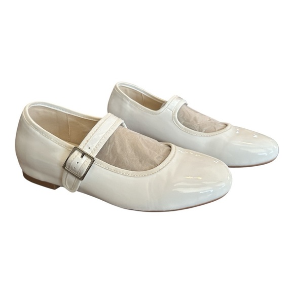Cestfini White Patent Mary Jane Shoes – Size 8 – New With Box - Picture 1 of 7